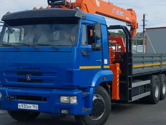 Аренда и услуги манипулятора КАМАЗ в Саратове