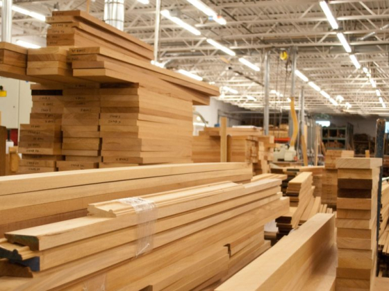 Пиломатериал обрезной от производителя