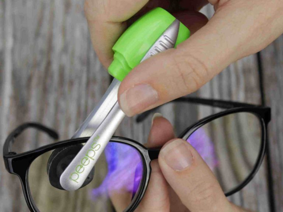 Очки становятся кристально чистыми без обтирания тканями