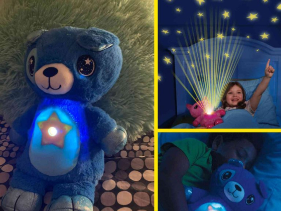 Подарите любимому ребенку (или детям) новый плюшевый ночник, который можно обнимать.